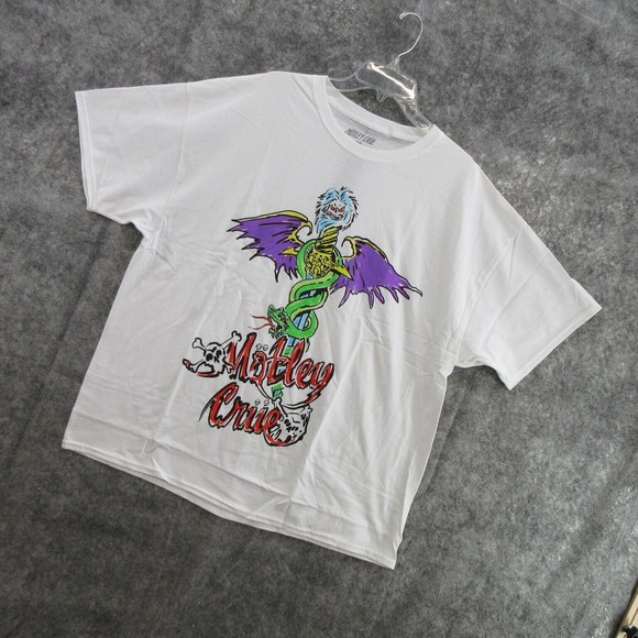 Motley Crue Mens T-Shirt Size XXL Dr. Feelgood Short Sleeve Tee Licensed Cotton - Picture 11 of 13